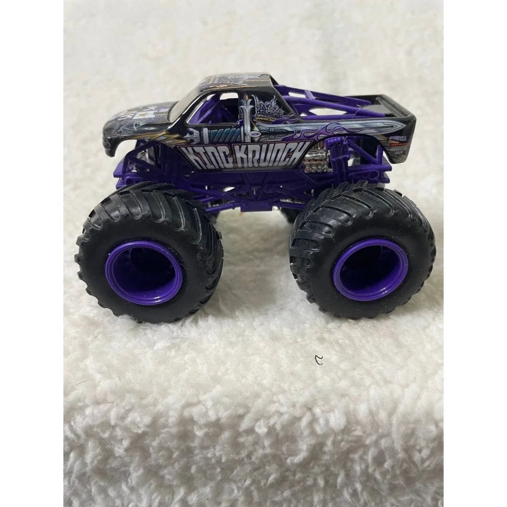 Hot Wheels Monster Jam Truck Lot of 3  Illuminator Higher Education King Krunch